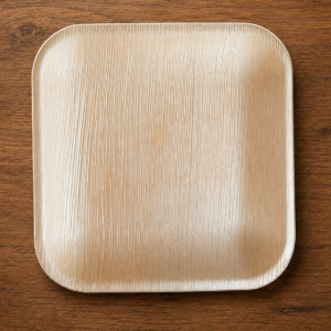 10 inches Square Areca Leaf Plate
