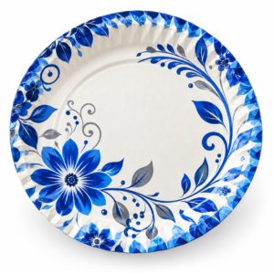 Color Duplex Paper Plate – 9 Inch