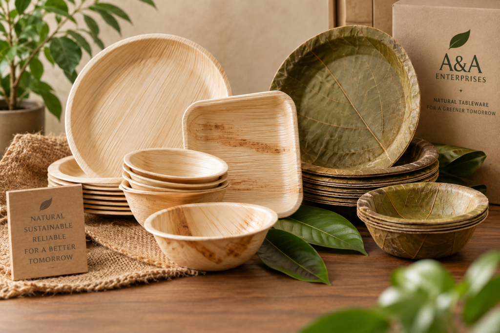 A&A Enterprises Natural Tableware