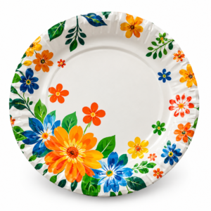 Color Duplex Paper Plate – 6 Inch